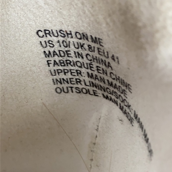 Justfab Crush On Me Caged Heel Sandal In White Size 10 - Picture 5 of 10